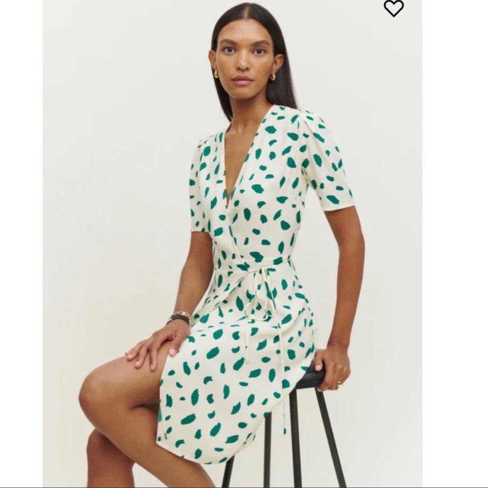 Reformation Laurent Dress in Paint *WORN ONCE*